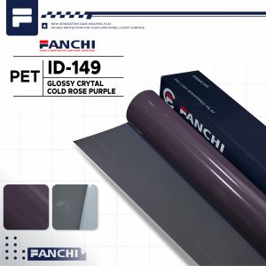 Glossy Crystal Cold Rose Purple
