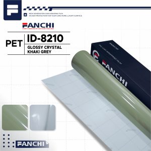 Glossy Crystal Khaki Grey