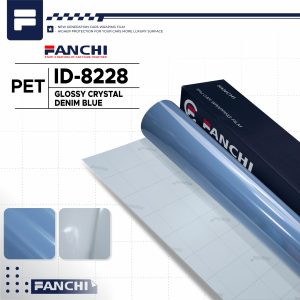Glossy Crystal Denim Blue