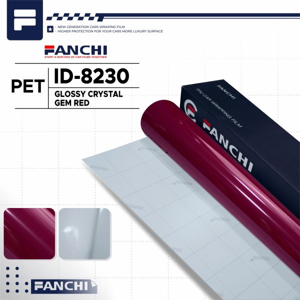 Glossy Crystal Gem Red