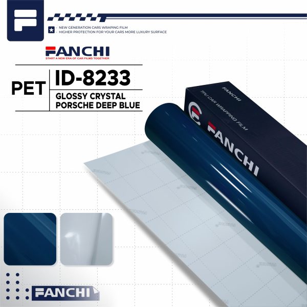 Glossy Crystal Porsche Deep Blue