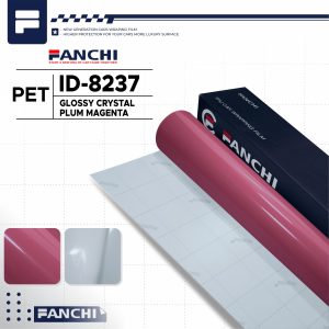 Glossy Crystal Plum Magenta