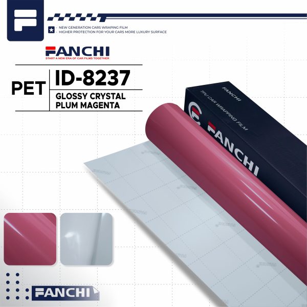 Glossy Crystal Plum Magenta