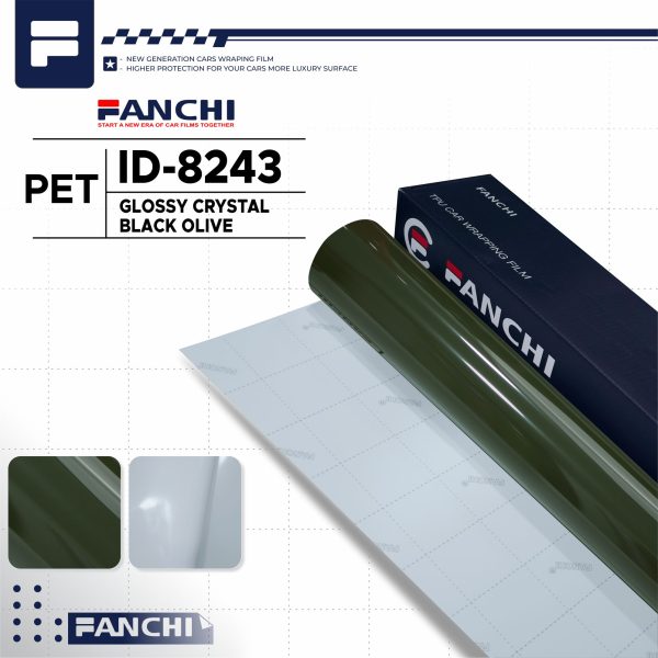 Glossy Crystal Black Olive