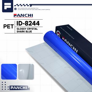 Glossy Crystal Shark Blue