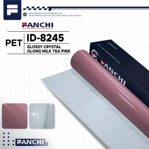 Glossy Crystal Olong Milk Tea Pink