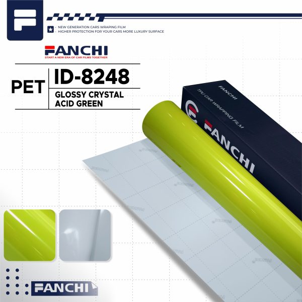 Glossy Crystal Acid Green