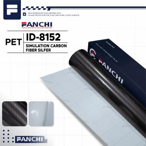 Simulation Carbon Fiber Silver