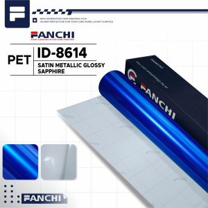 Satin Metallic Glossy Saphire