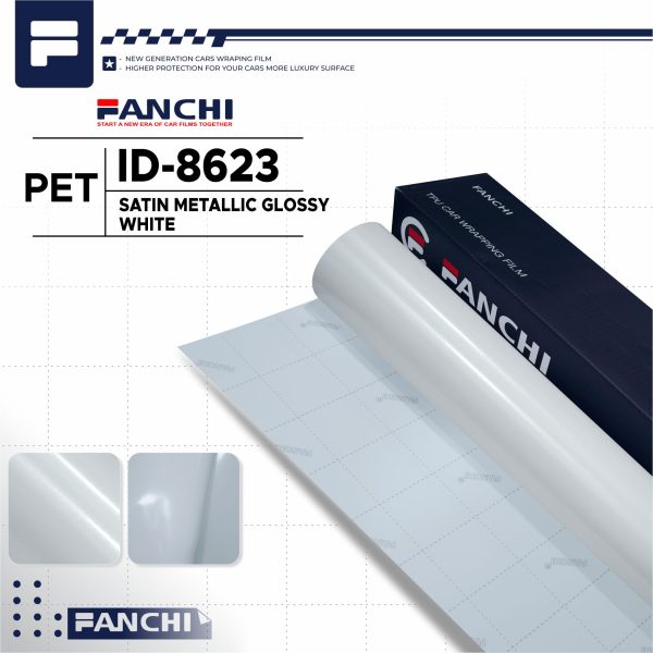 Satin Metallic Glossy White