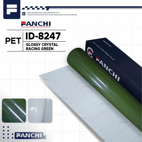 Glossy Crystal Racing Green