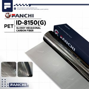 Glossy Hexagonal Carbon Fiber(G)