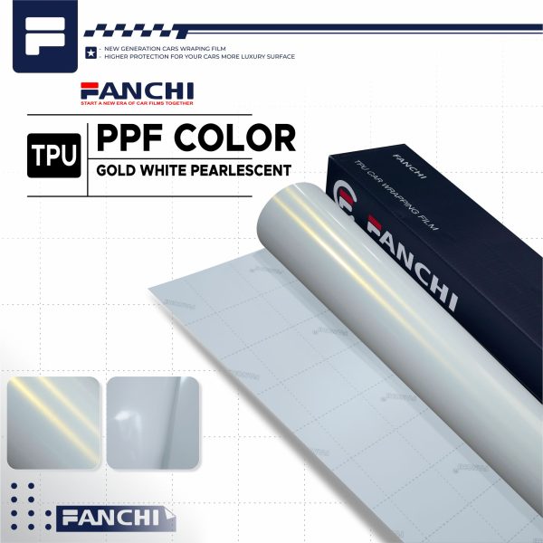 TPU - Gold White Pearlescent