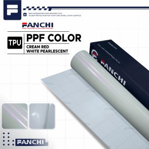 TPU - Cream Red White Pearlescent