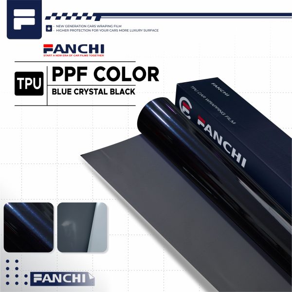TPU - Blue Crystal Black