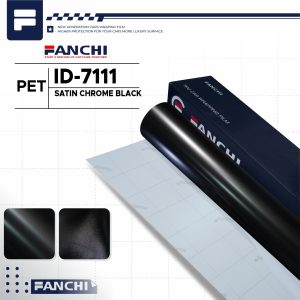 Satin Metallic Chrome Black