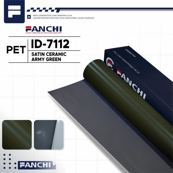 Satin Metallic Ceramic Green