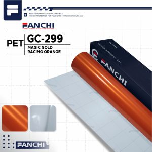 Magic Gold Racing Orange PET