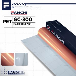 Magic Gold Pink PET