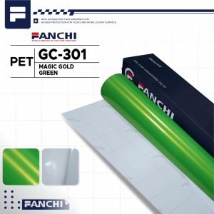Magic Gold Green PET