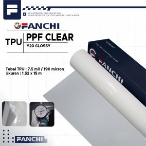 Transparent Protective Film PPF TPU-Y20 Glossy