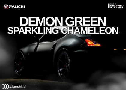 Demon Green Sparkling Chameleon