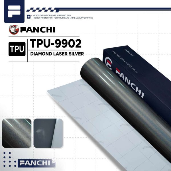 TPU - Diamond Laser Silver