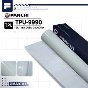 TPU - Glitter Gold Diamond