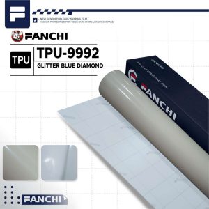 TPU - Glitter Blue Diamond