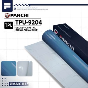 TPU - Glossy Crystal Piano China Blue