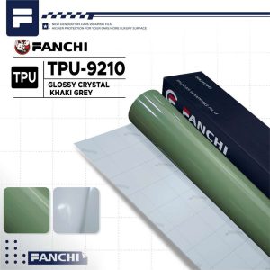 TPU - Glossy Crystal Khaki Grey