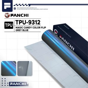 TPU - Magic Candy Color Flip Grey Blue