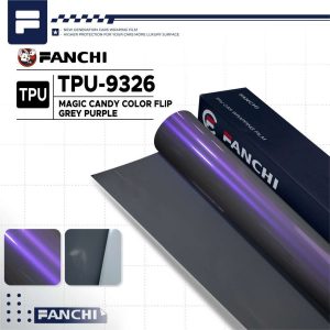 TPU - Magic Candy Color Flip Grey Purple