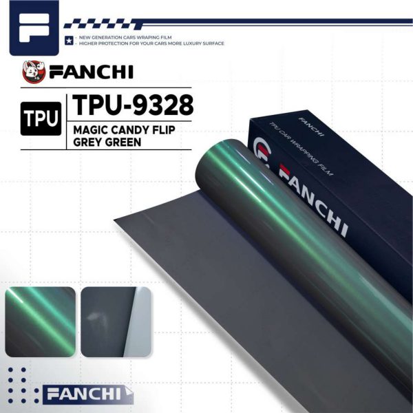 TPU - Magic Candy Flip Grey Green