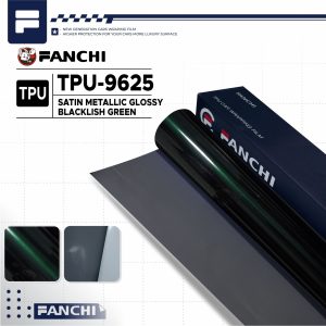 TPU – Satin Metallic Glossy Blacklish Green