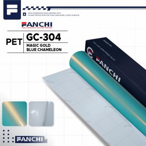 304 Magic Gold Blue Chameleon PET (Copy) (Copy)