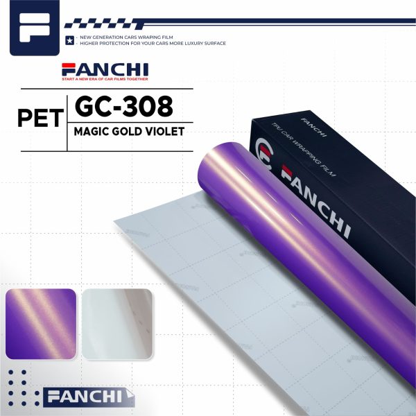 Magic Gold Violet PET