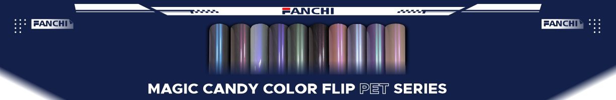 Magic Candy Color Flip Rouge Pink PET