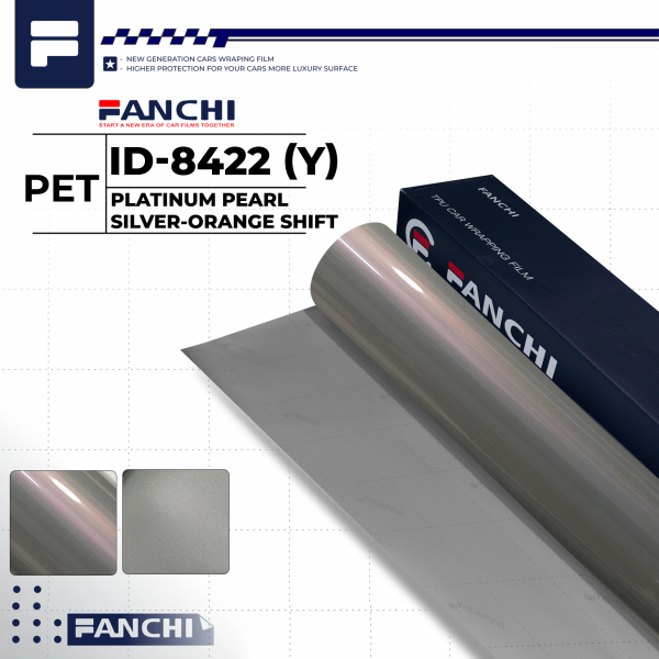 PLATINUM PEARL SILVER - ORANGE SHIFT (Y)