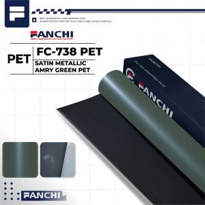 Satin Metallic Army Green
